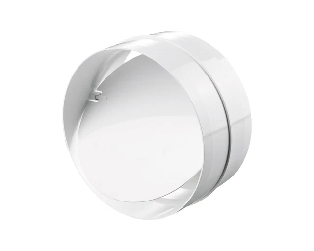 Valvola Antiritorno PVC 125mm - Connettore Con Rueckstauklappe per Ventilazione