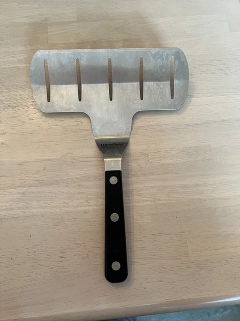 Lamson Sharp Slotted Fish Asparagus Turner Stainless Steel Spatula 10”