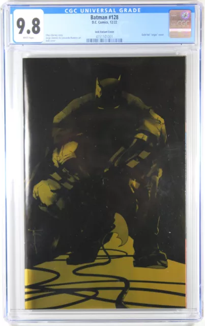 Batman #128 (Jock 1:50 Foil Ratio Variant) Comic Book ~ Cgc Graded 9.8 Nm/M