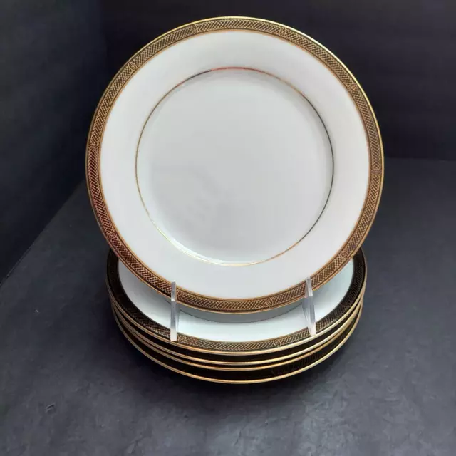 Noritake 5681 Regent 8 1/4" Salad Plates Set of 5