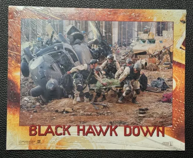 Black Hawk Down original U.S. movie LOBBY CARD 8x10 set 2001 Josh Hartnett