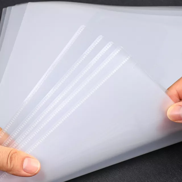 A4 Protective Sleeve Ultra Thin Office Portable File Folder Clear Plastic