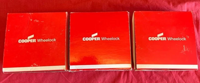 Red Wheelock AS-24MCC-FR 15/30/75/95CD Ceiling Horn Strobe 123161