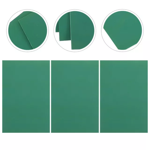3 piezas Hoja de goma de grabado de PVC Estera de corte giratoria para niños Bloque de linóleo