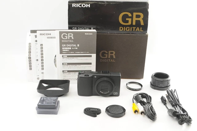 Original Ricoh Gr D Ricoh GR III Digital Camera DOWNTOWN CAMERA