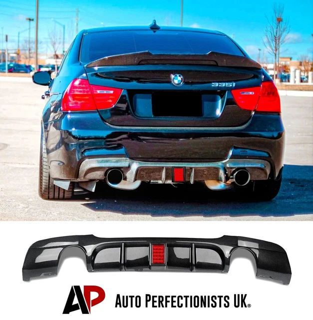 BMW 3er E90 E91 Heckschürze Diffusor Spoiler Splitter M Sport