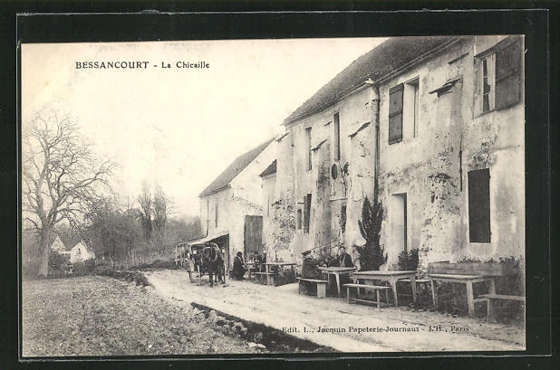 CPA Bessancourt, La Chicaille, vue partielle