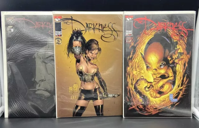 THE DARKNESS #1, #11, #12 1996/2001 Lot Of (3) TOP COW/IMAGE Comics Books