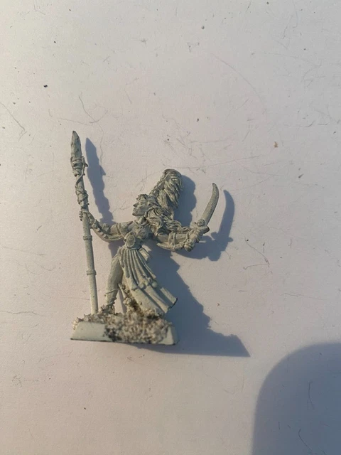 Figurine Warhammer Citadel Wood Elves - Wood Elf Sorceress on Foot - Metal