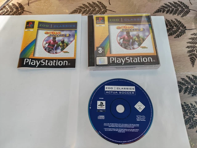 Jeu Actua Soccer 1 pour Playstation 1 PS1 PAL FR en Boite - Floto Games