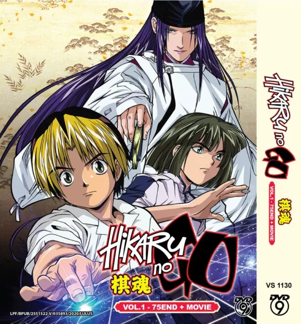 [Anime] Dvd Hikaru No Go Vol.1-75 End + Movie English Subtitle Region All