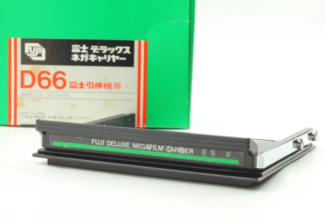 【Como nuevo】 Fujifilm Fuji Deluxe Negative Carrier D66 N 60x60 mm Negafilm de JAPÓN