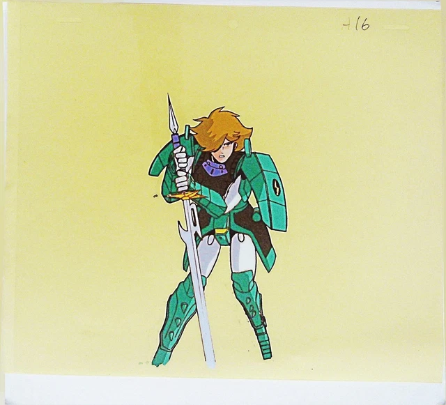 Saurai Troopers Ronin Warrios Cel et genga RYO Serie TV EP 20 1989