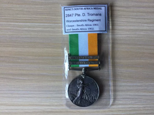 kings south africa medal boer war