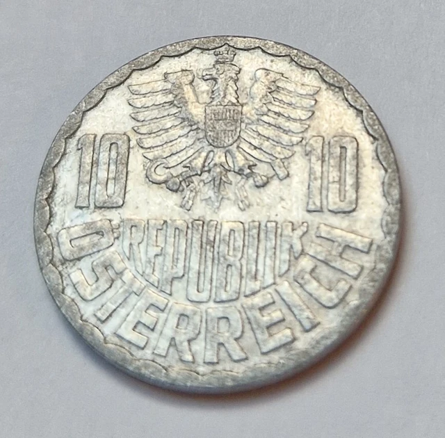 Pièce de monnaie 10 groschen 1965 Autriche