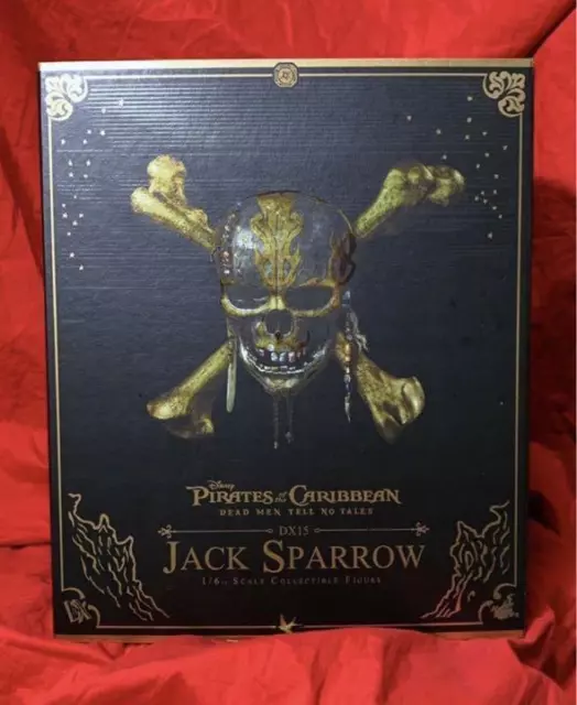 Jack Sparrow 1/6 Figure Movie Masterpiece DX Pirates of the Caribbean Hot Toys