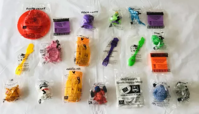 20 Mixed McDonalds Bulk LOT # 3 Old Vintage 90s Happy Meal Toys SEALED Free Post