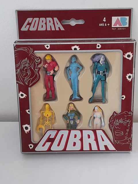 Lot de figurines cobra Space adventure génération Goldorak Albator DBZ