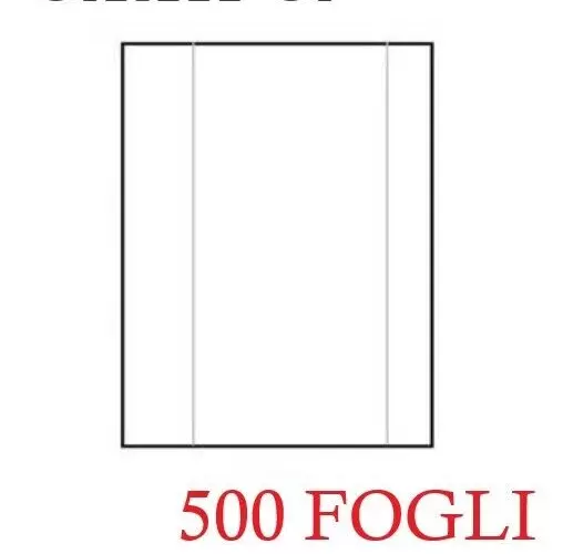 Fogli protocollo 60gr. 2 uso bollo 20 fogli - Carta protocollo - Lagicart