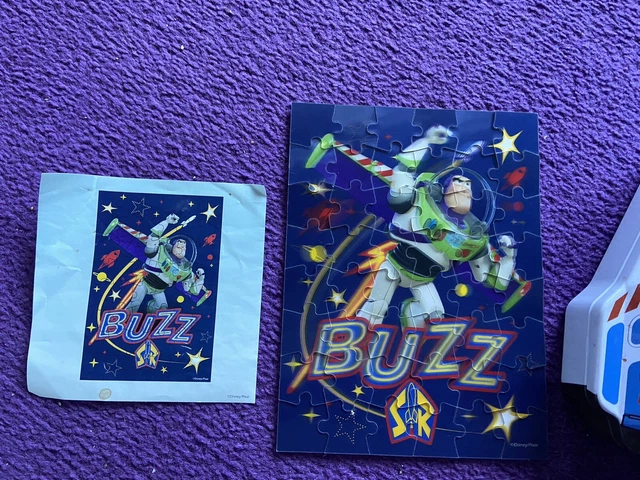 DISNEY PIXAR TOY Story Buzz Lightyear Space Ranger Lenticular Puzzle 48 ...