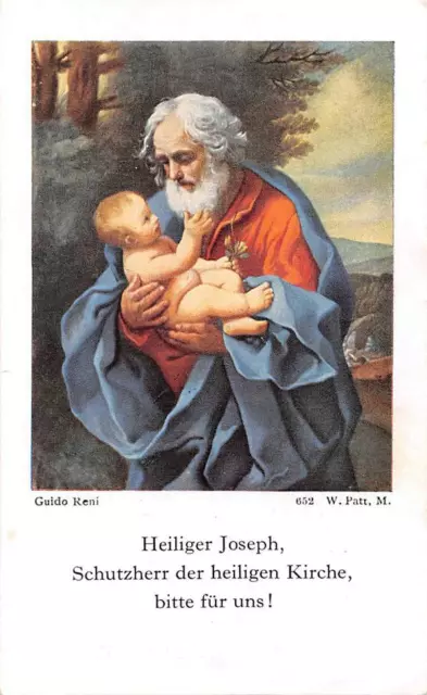 holy cards Heiligenbild Gebetbild Andachtsbild"H4095" Heilige Joseph 1947