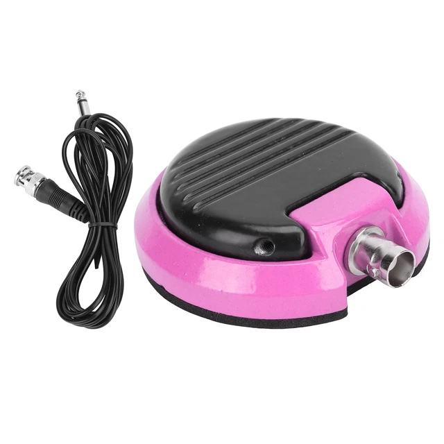 (rose)Commutateur De Pédale De Pied De Tatouage Rond Accessoire De Contrôleur