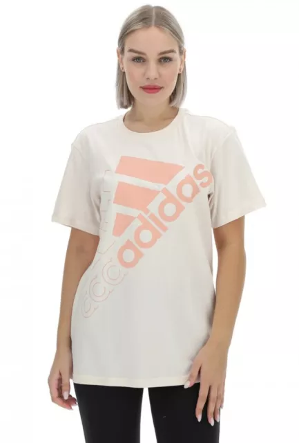 Women's Adidas Originals Brand Love Boyfriend T Shirt Top