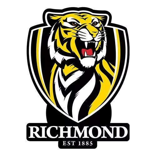 Richmond Tigers AFL Logo Sticker Decal Car School Books Man Cave Bar Gift