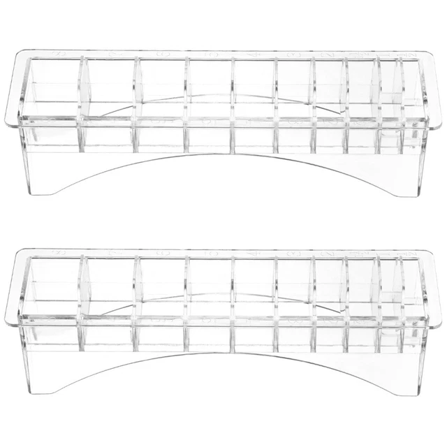 2 piezas Herramientas para el cabello y suministros de peinado Organizador peines límite para cortadora de cabello