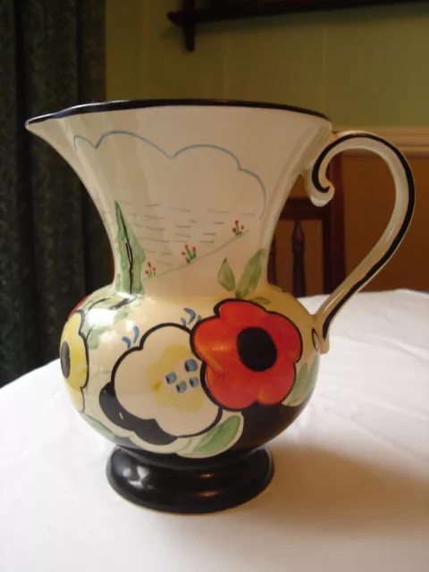 Art Deco style large jug/vase