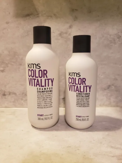 KMS Color Vitality Shampoo 10.1 oz And Conditioner 8.5 oz Duo Set Free Shipping