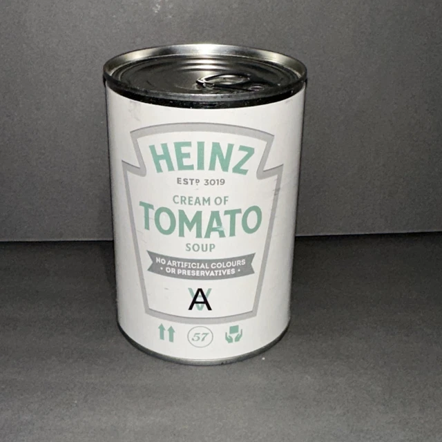 DANIEL ARSHAM HEINZ Tomato Soup Can Selfridges Exclusive Brand New