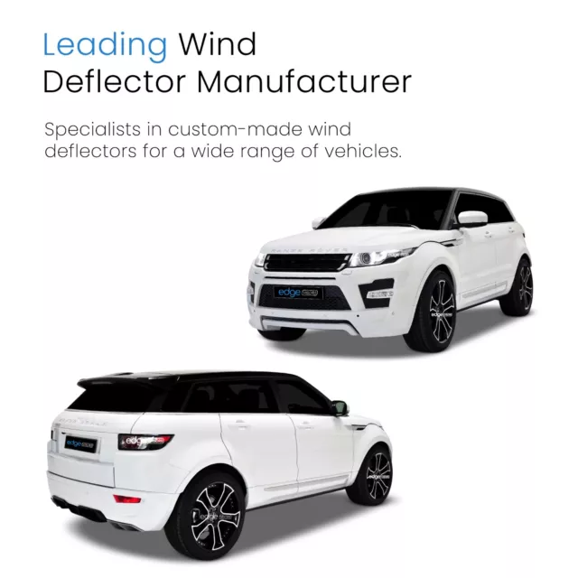 Range Rover Evoque MK1 2011-2018 5 Door SUV Wind Deflectors 4pc Edgevisors 2