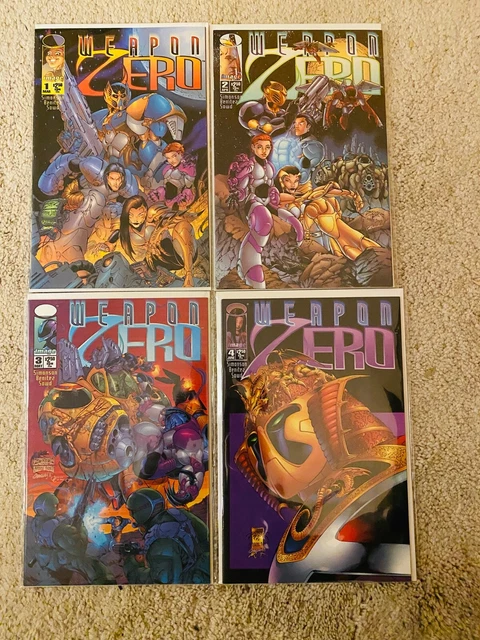 WEAPON ZERO VOL. 2  #1 - 4 IMAGE Benitez 1995