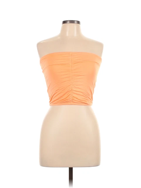 NWT Salt Life Women Orange Tube Top L