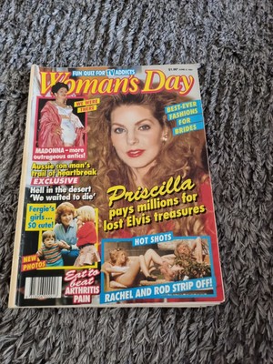 WOMANS DAY MAGAZINE 1991,Rachel Hunter,Madonna,Melissa Bell EUR 19,40