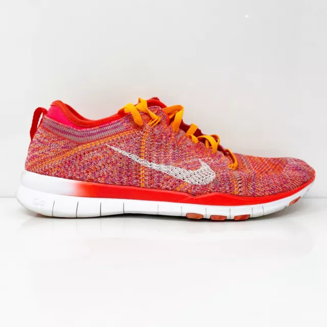 Nike Womens Free TR Flyknit 5.0 718785-600 Orange Running Shoes Sneakers Size 7