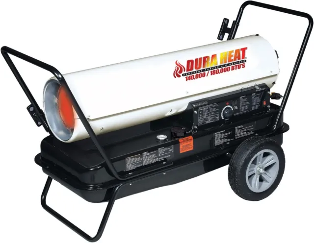 DuraHeat Kerosene Forced Air Heater with Thermostat 140000 180000 BTU
