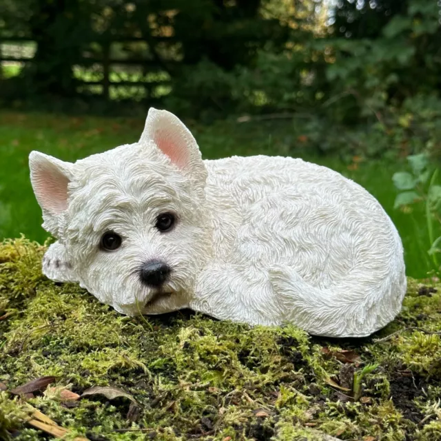 West Highland Terrier figurine decoration sculpture memorial Westie lover gift