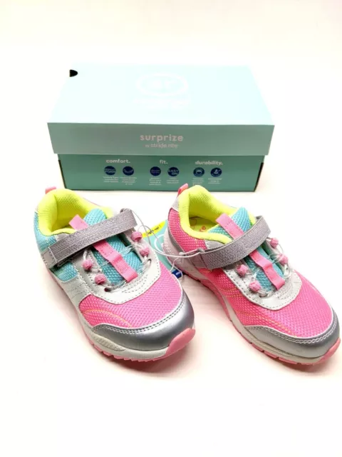 NEW Surprize by Stride Rite Toddler Girls Revel Light-Up Sneakers Size 10M