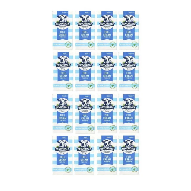 24 X 200ml A2 Pure Australian UHT Kids Full Cream Long Life Milk