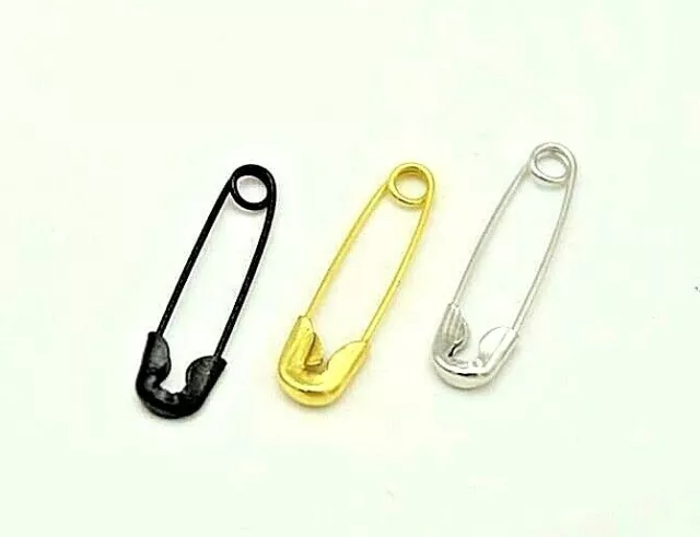 20 50 100 500pc 18mm Mini Small Metal Safety Pins Findings Craft Sewing Knitting