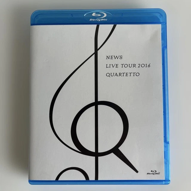 中古】NEWS LIVE TOUR 2016 QUARTETTO(初回盤) [DVD] 初期 news ジャニーズ