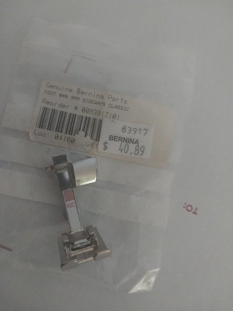 Bernina sewing machine accessories foot 40- C