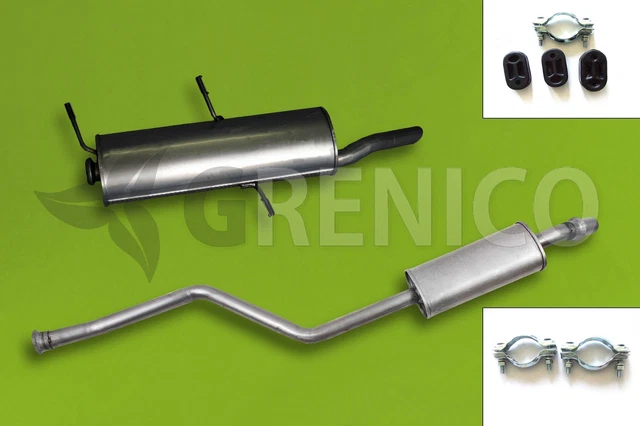 CITROËN ZX 1.4I 1.6i 1.8i 93-97 Ligne d'échappement complète sauf 