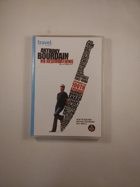 Anthony Bourdain: No Reservations - Collection 6, Part 2 (DVD, 2012, 2-Disc Set)