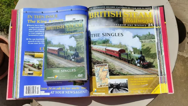DeAgostini British Steam Railways Magazine & DVD #24 The Singles