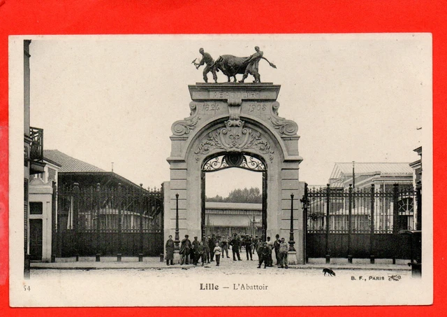 CPA-59-NORD-LILLE-L'Abattoir-2 SCAN -