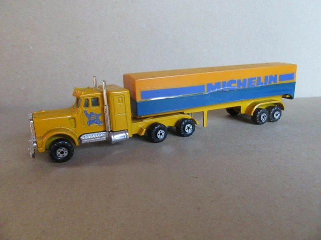Camion Kenworth Semi-remorque Polfi Toys Grèce – Échelle 1:90 – Rare
