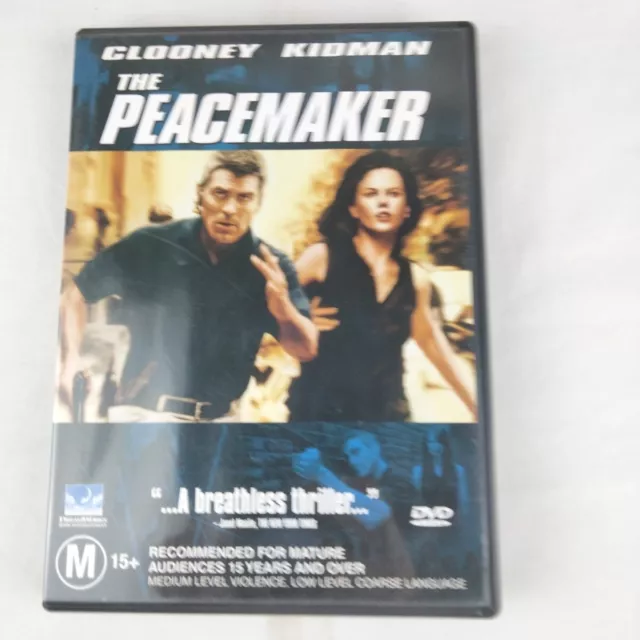 The Peacemaker PAL DVD Region 4 Thriller (1997) George Clooney - Nicole Kidman